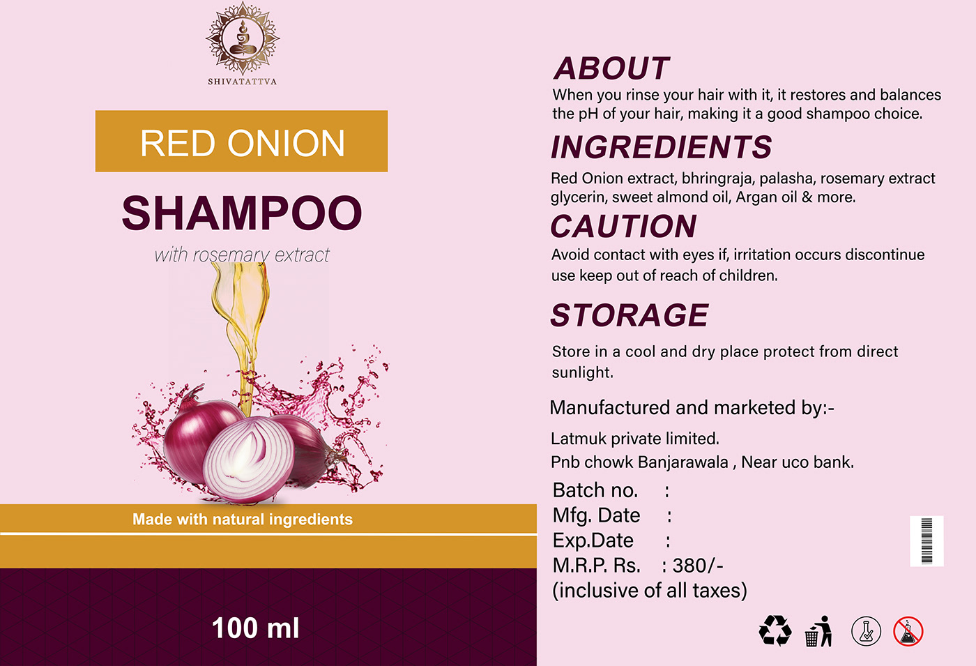 Shampoo Flyer – Design