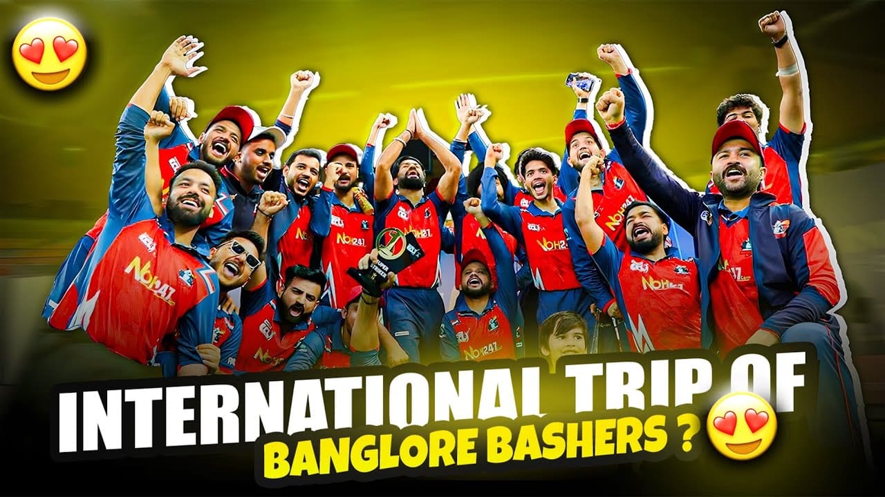 International trip of BANGLORE BASHERS?
