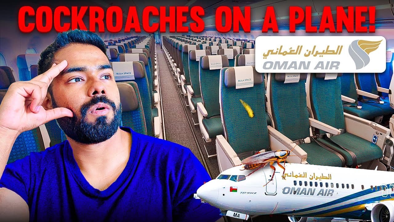 Oman Air’s DISASTROUS flight Experience to MUSCAT 🇴🇲