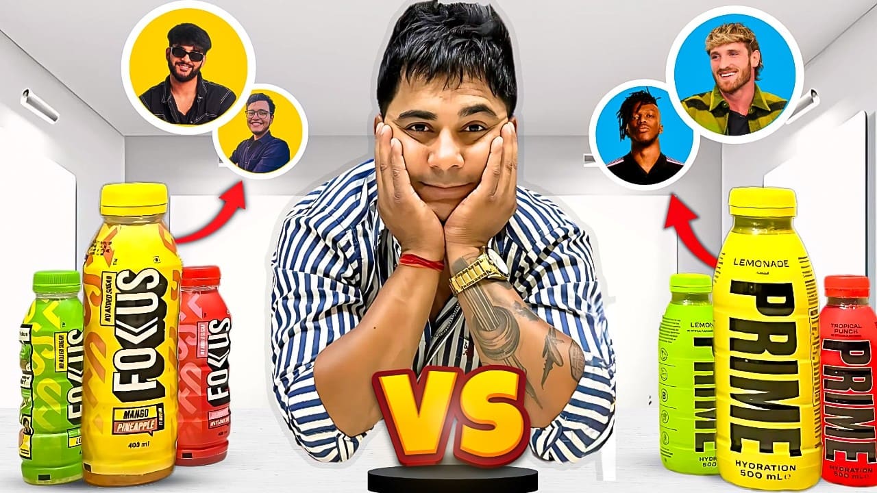 FOKUS vs PRIME | The Ultimate Blindfold Challenge @FukraInsaan