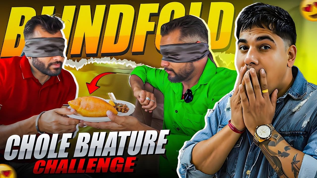 Guess the Chole Bhature Restaurants While Blindfolded: Can You Do It? 🤔