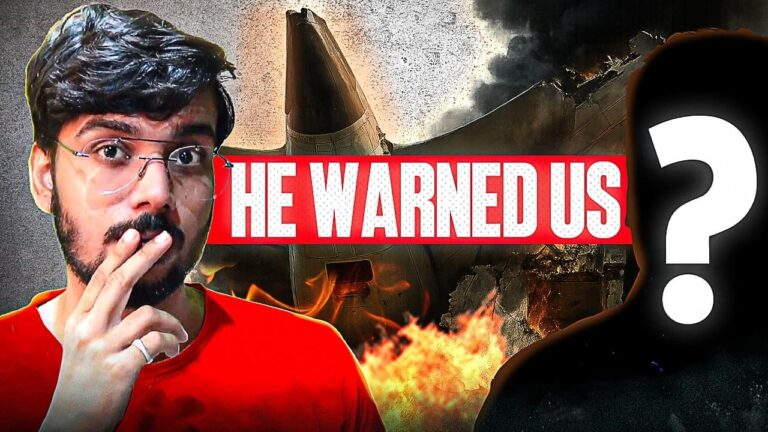 This Man Predicted the Air India Crash a Year Ago
